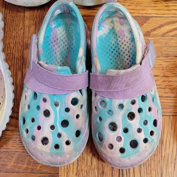 Toddler Girl Lot of Shoes Size 8 Various Brands - Picture 3 of 9